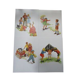 Fun with Dick and Jane Blank Notecards Four Assorted with Plain Envelopes